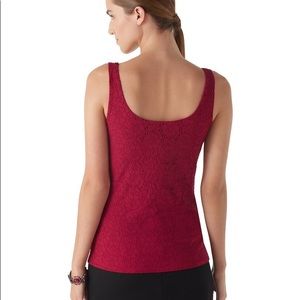 WHBM all over lace tank